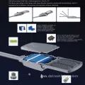 Outdoor Waterproof Solar Street Light with Integrated Solar Panel